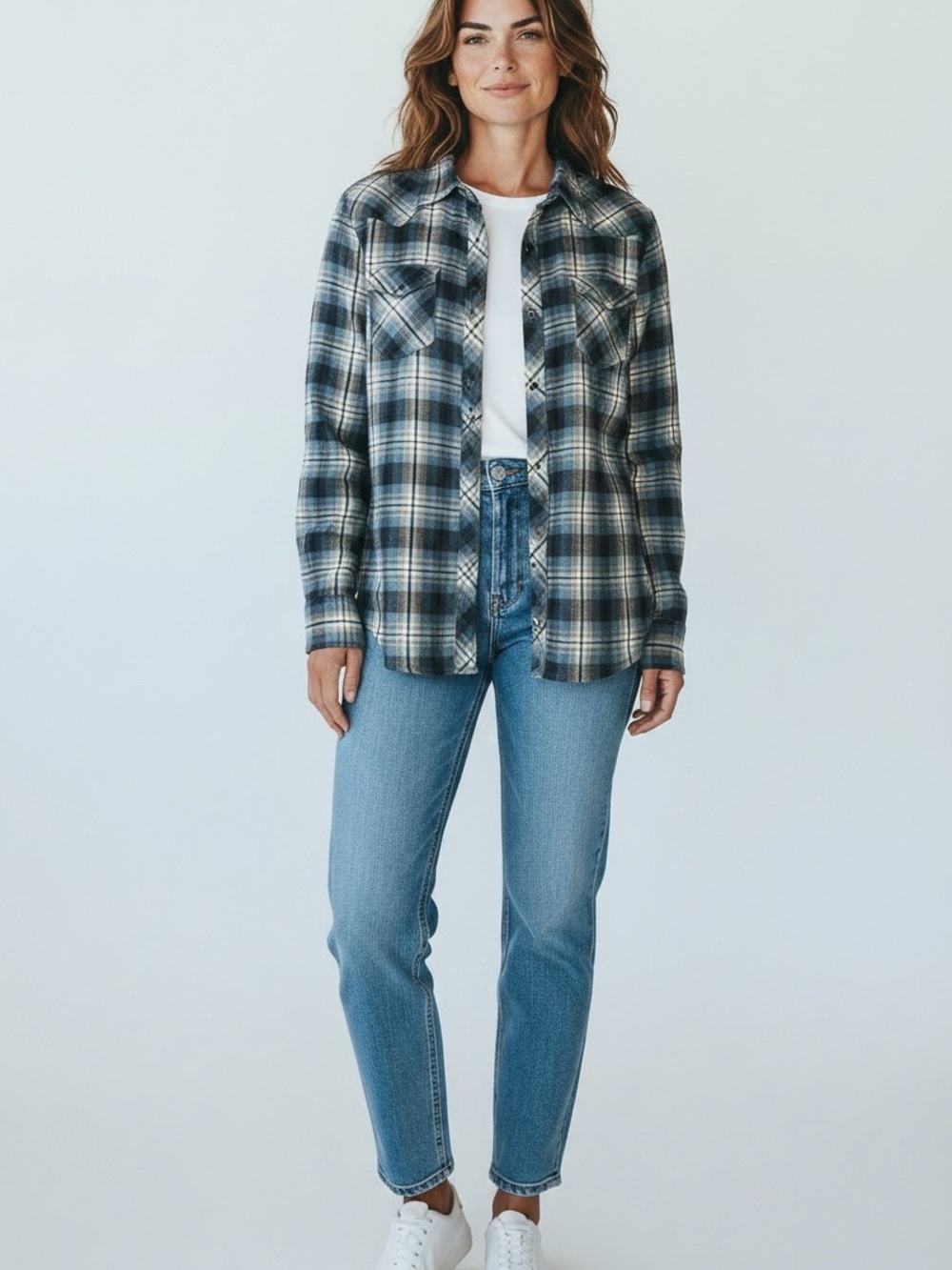 Kuhl Plaid Sheridan Shirt Ladies Size XL